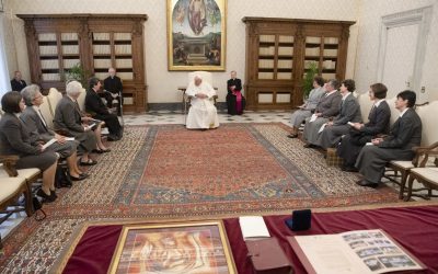 Pope Francis received the Superiors of the Sisters of Social Service on January 20 th 2023