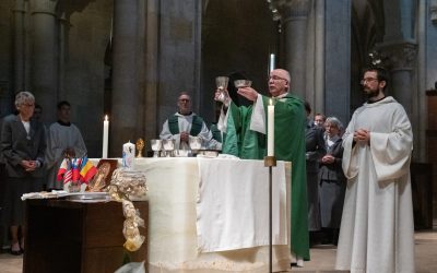 Holy Mass at the Benedictine Archabbey of Pannonhalma